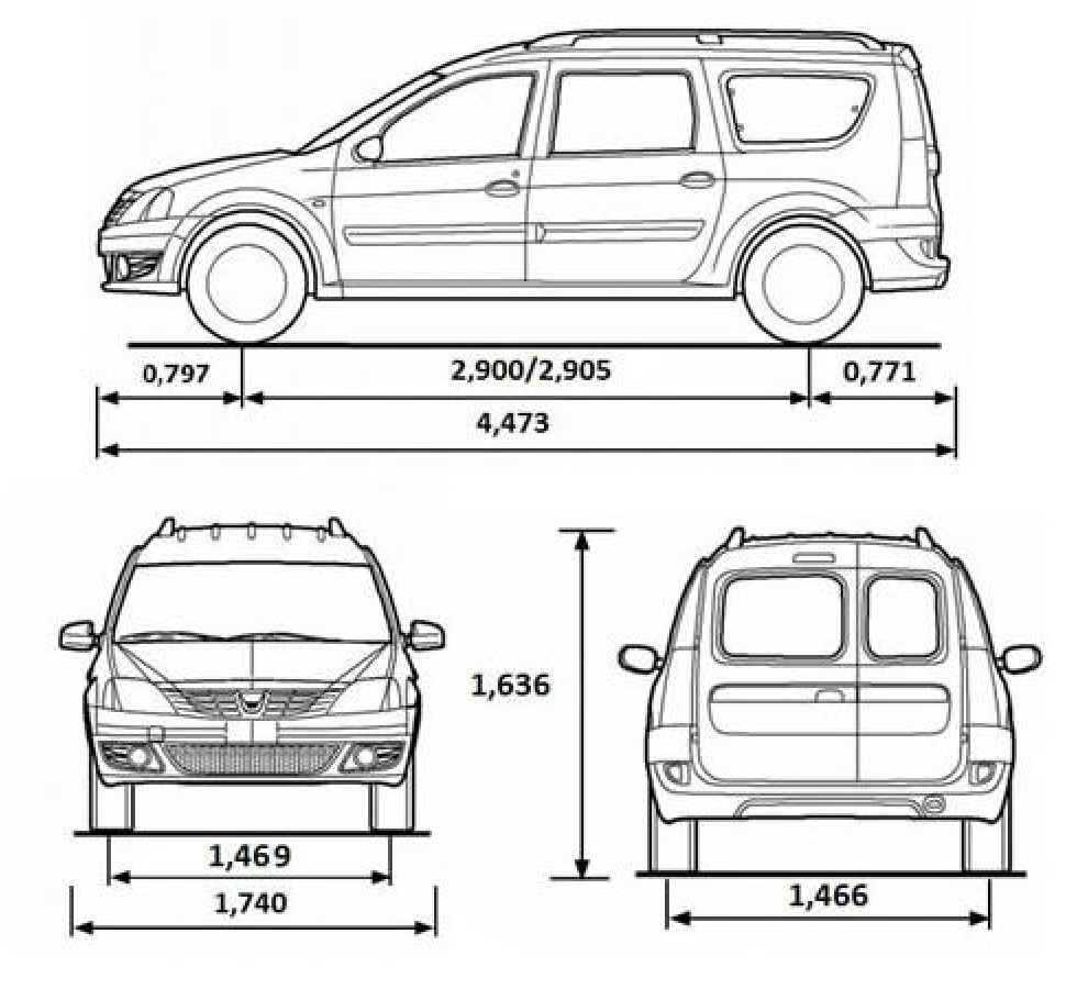 Lada Largus (Лада Ларгус - технические характеристики, продажи, отзывы